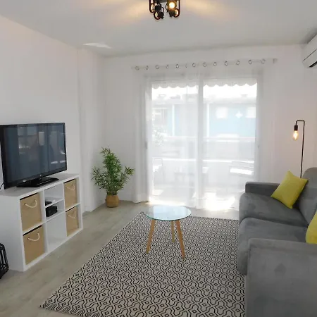 T1 Residence L'Amandine Proche Plage Avec Parking 아파트 앙티브